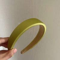 Simple Style Solid Color Satin Handmade Hair Band sku image 15