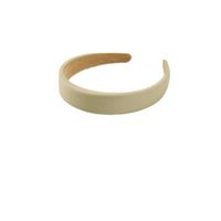 Simple Style Solid Color Satin Handmade Hair Band main image 3
