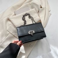 Women's Small All Seasons Pu Leather Vintage Style Shoulder Bag Chain Bag sku image 2
