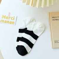 Frau Japanischer Stil Farbblock Baumwolle Drucken Ankle Socken Ein Paar sku image 5
