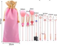 Simple Style Artificial Fiber Metal Metal Handle Makeup Tool Sets 1 Set sku image 2