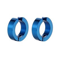 Simple Style Round Titanium Steel Plating Ear Clips 1 Piece sku image 9