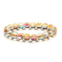 Sweet Simple Style Geometric Artificial Crystal Glass Wholesale Bracelets main image 4