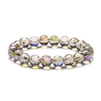 Sweet Simple Style Geometric Artificial Crystal Glass Wholesale Bracelets main image 5