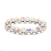 Sweet Simple Style Geometric Artificial Crystal Glass Wholesale Bracelets main image 6