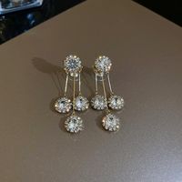 1 Pair Fashion Bow Knot Metal Inlay Zircon Women's Ear Studs sku image 62