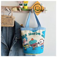 Women's Medium Spring&summer Canvas Cute Basic Canvas Bag Handbag sku image 5