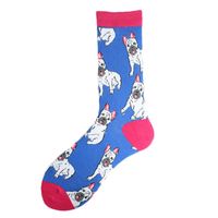 Women's Simple Style Shark Cotton Printing Ankle Socks A Pair sku image 14