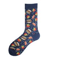 Women's Simple Style Shark Cotton Printing Ankle Socks A Pair sku image 19