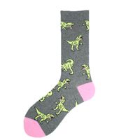 Women's Simple Style Shark Cotton Printing Ankle Socks A Pair sku image 18