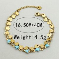 Vacation Beach Classic Style Star Shell 304 Stainless Steel 14K Gold Plated Bracelets In Bulk main image 4