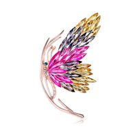Ins Style Brillant Animal Papillon Flocon De Neige Alliage Incrustation Acrylique Strass Unisexe Broches sku image 14