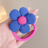 Simple Style Flower Cloth Patchwork Hair Tie 1 Piece sku image 43