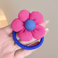 Simple Style Flower Cloth Patchwork Hair Tie 1 Piece sku image 31