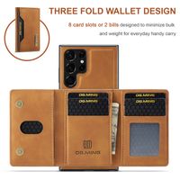 Vintage Style Solid Color Pu Leather  Phone Cases main image 2