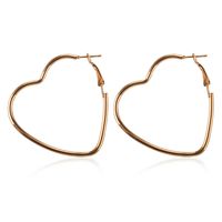 Casual Modern Style Heart Shape Key Alloy Metal Copper Asymmetrical Pearl Plating 18k Gold Plated Gold Plated Silver Plated Women's Drop Earrings sku image 8