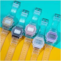 Casual Solid Color Hook Electronic Kids Watches main image 1
