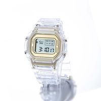 Casual Solid Color Hook Electronic Kids Watches main image 4