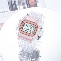Casual Solid Color Hook Electronic Kids Watches sku image 3