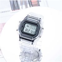 Casual Solid Color Hook Electronic Kids Watches sku image 2