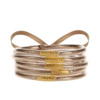 Casual Solid Color Silica Gel Handmade Women's Bracelets sku image 6