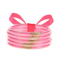 Casual Solid Color Silica Gel Handmade Women's Bracelets sku image 9