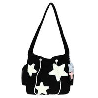 Women's Large All Seasons Velvet Star Vacation Square Zipper Tote Bag sku image 3