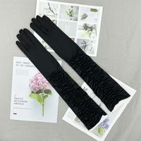 Women's Sweet Simple Style Solid Color Gloves 1 Pair main image 1