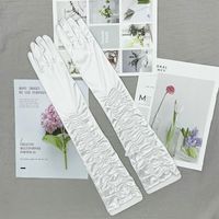 Women's Sweet Simple Style Solid Color Gloves 1 Pair main image 4