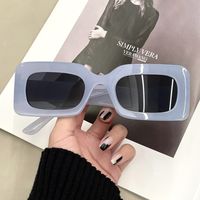 Hip-hop Simple Style Solid Color Pc Square Full Frame Men's Sunglasses main image 2