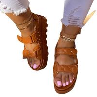 Women's Casual Solid Color Open Toe Beach Sandals main image 3
