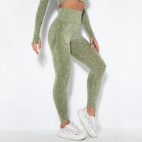 Simple Style Solid Color Nylon Cotton Blend Patchwork Active Bottoms Jogger Pants main image 5