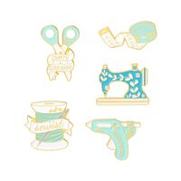 Cartoon Style Geometric Alloy Enamel Unisex Brooches main image 4