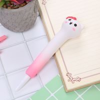 Creative Pressure Relief Pen Soft Slow Rebound Decompression Pen Cartoon Learning Stationery Office Supplies Vent Gel Pen sku image 6