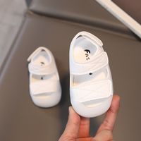 Kid's Basic Sports Solid Color Round Toe Casual Sandals main image 3