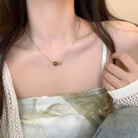 Einfacher Stil Herzform Kupfer Halskette In Masse sku image 2