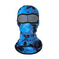 Summer Outdoor Sports Ice Silk Sunscreen Mask Bicycle Motorcycle Windproof Dustproof Mask Sleeve Cap Riding Hat sku image 18