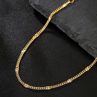 Casual Beach Simple Style Solid Color Stainless Steel 18K Gold Plated Bracelets In Bulk main image 3