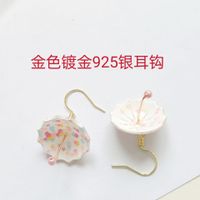 Fashion Heart Shape Umbrella Arylic Women's Earrings 1 Pair sku image 8