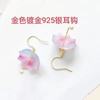 Fashion Heart Shape Umbrella Arylic Women's Earrings 1 Pair sku image 14