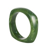 Basic Classic Style Geometric Resin Women's Bangle main image 2