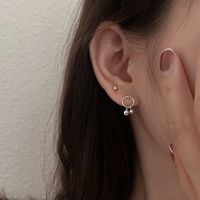 1 Paar Einfacher Stil Geometrisch Kupfer Überzug Ohrringe main image 2