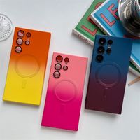 Ins Style Artistic Color Block Gradient Color  Phone Cases main image 4