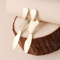 Retro Solid Color Metal Patchwork Women's Drop Earrings main image 5