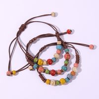 Ethnic Style Multicolor Rope Ceramics Wholesale Bracelets main image 5