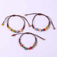Ethnic Style Multicolor Rope Ceramics Wholesale Bracelets main image 4