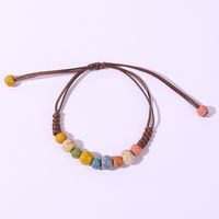 Ethnic Style Multicolor Rope Ceramics Wholesale Bracelets sku image 1