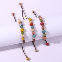 Ethnic Style Multicolor Rope Ceramics Wholesale Bracelets main image 1