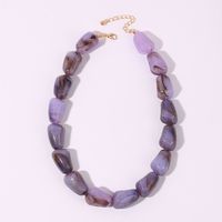 Wholesale Jewelry Simple Style Geometric Arylic Necklace main image 5