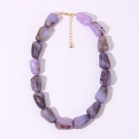 Wholesale Jewelry Simple Style Geometric Arylic Necklace main image 6